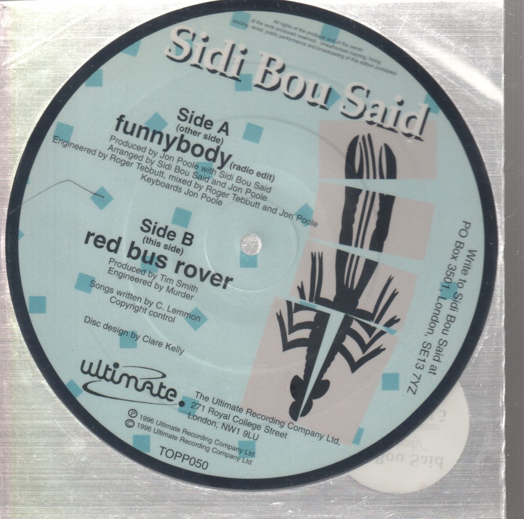 Sidi Bou Said - Funnybody - 7 Inch