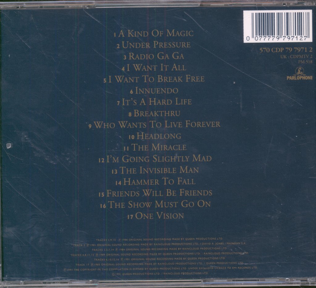 Queen - Greatest Hits II - Cd