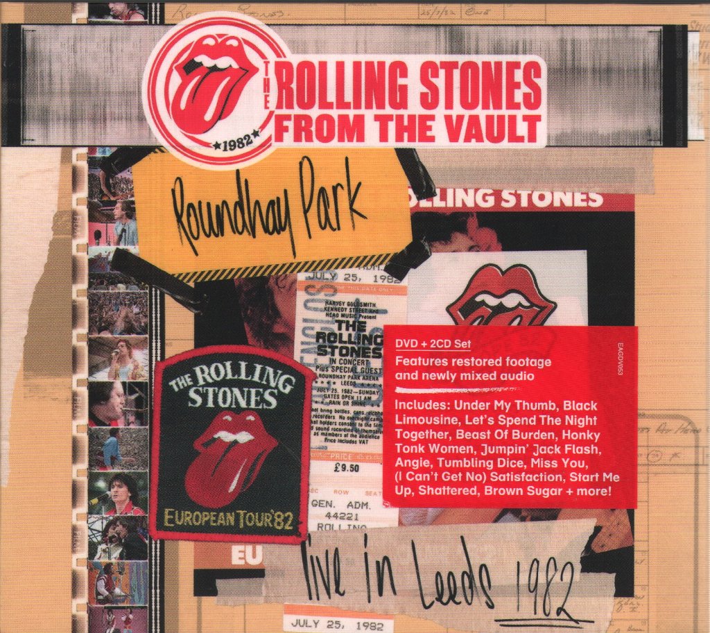 Rolling Stones - Live In Leeds 1982 - Cd Set