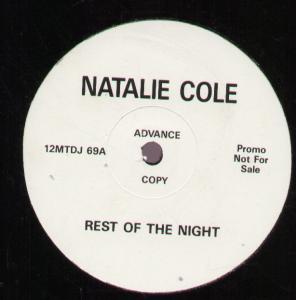 Natalie Cole - Rest Of The Night - 12 Inch