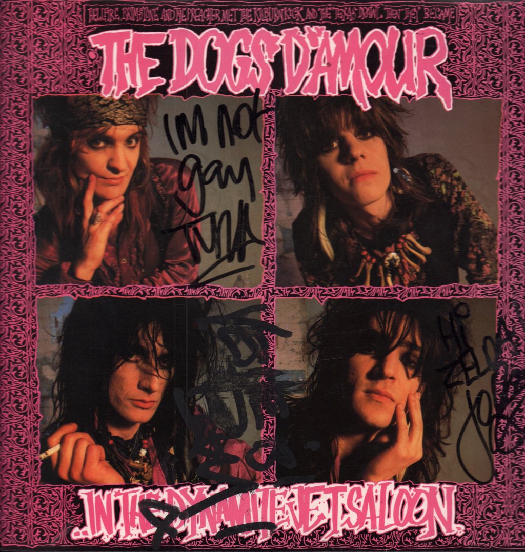 Dogs D'amour - In The Dynamite Jet Saloon - Lp