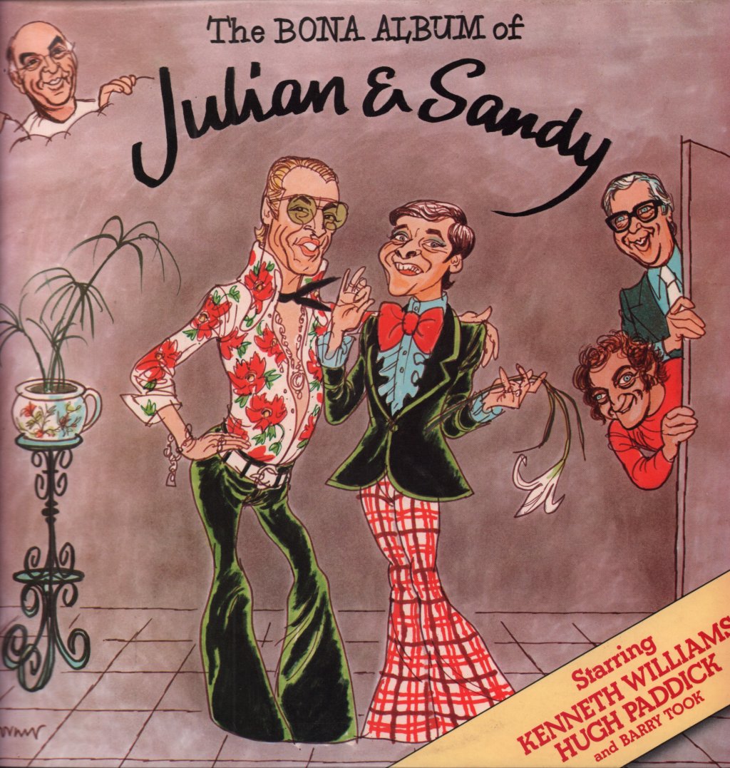 Kenneth Williams Hugh Paddick and Barry Took - Bona Album Of Julian & Sandy - Lp
