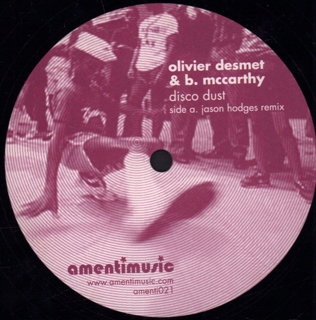 Olivier Desmet & B. McCarthy - Disco Dust - 12 Inch