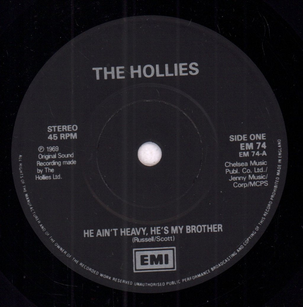Hollies - He Ain't Heavy - 7 Inch