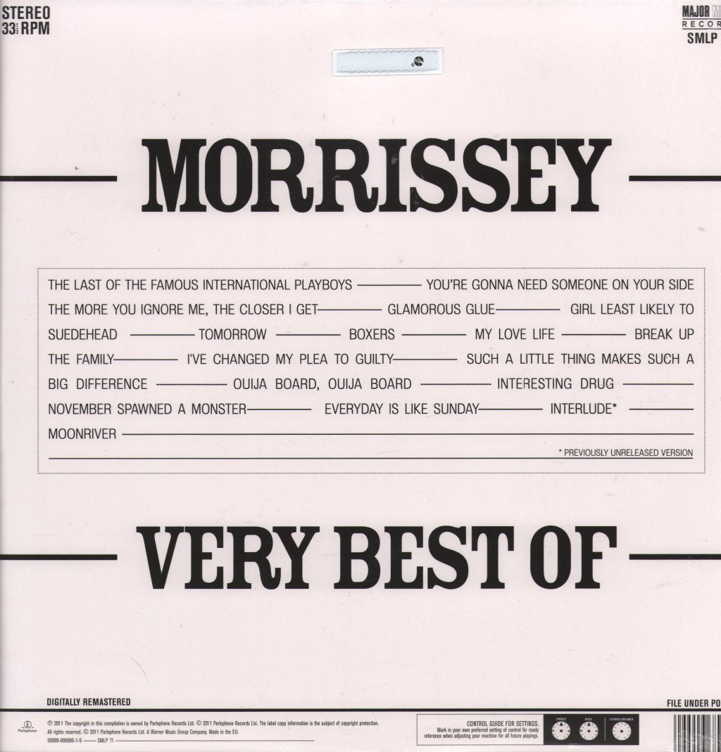 Morrissey - Very Best Of - Double Lp
