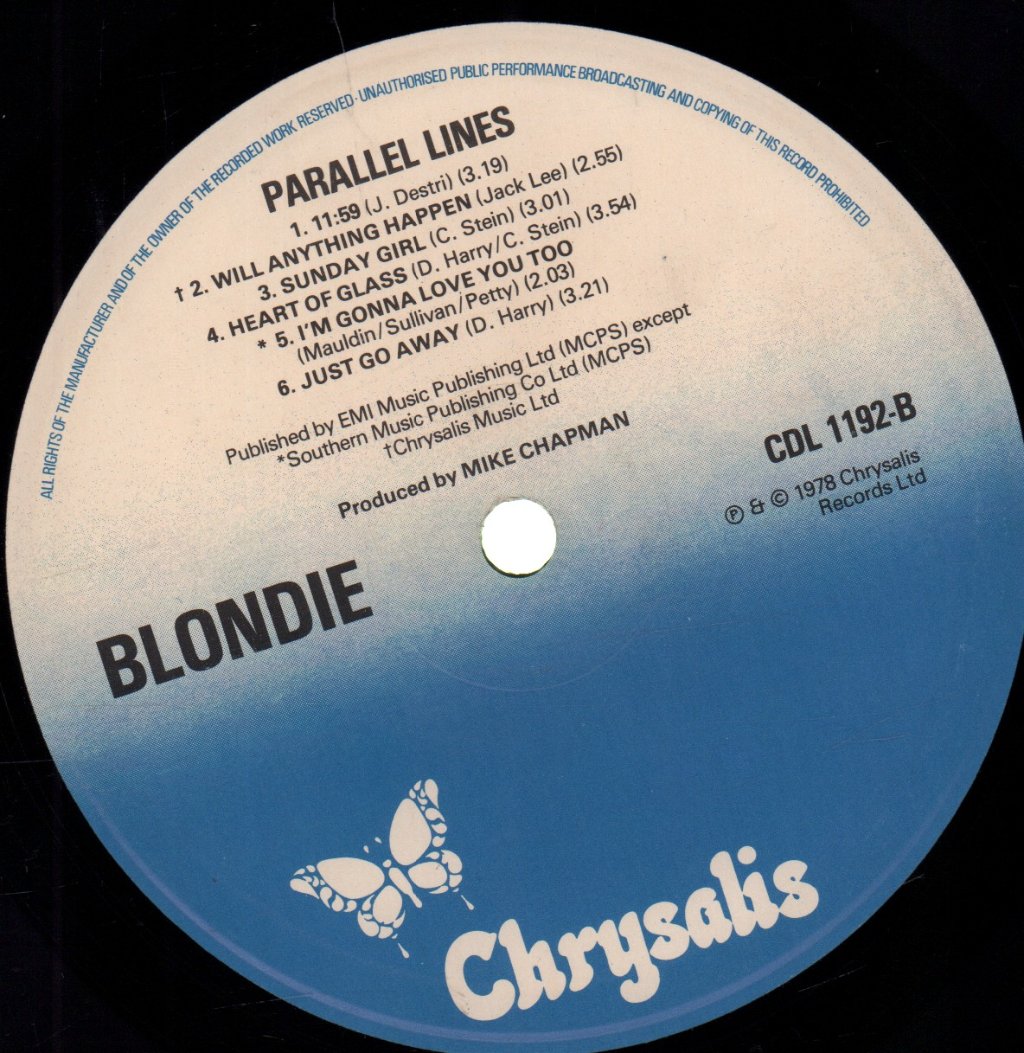 Blondie - Parallel Lines - Lp