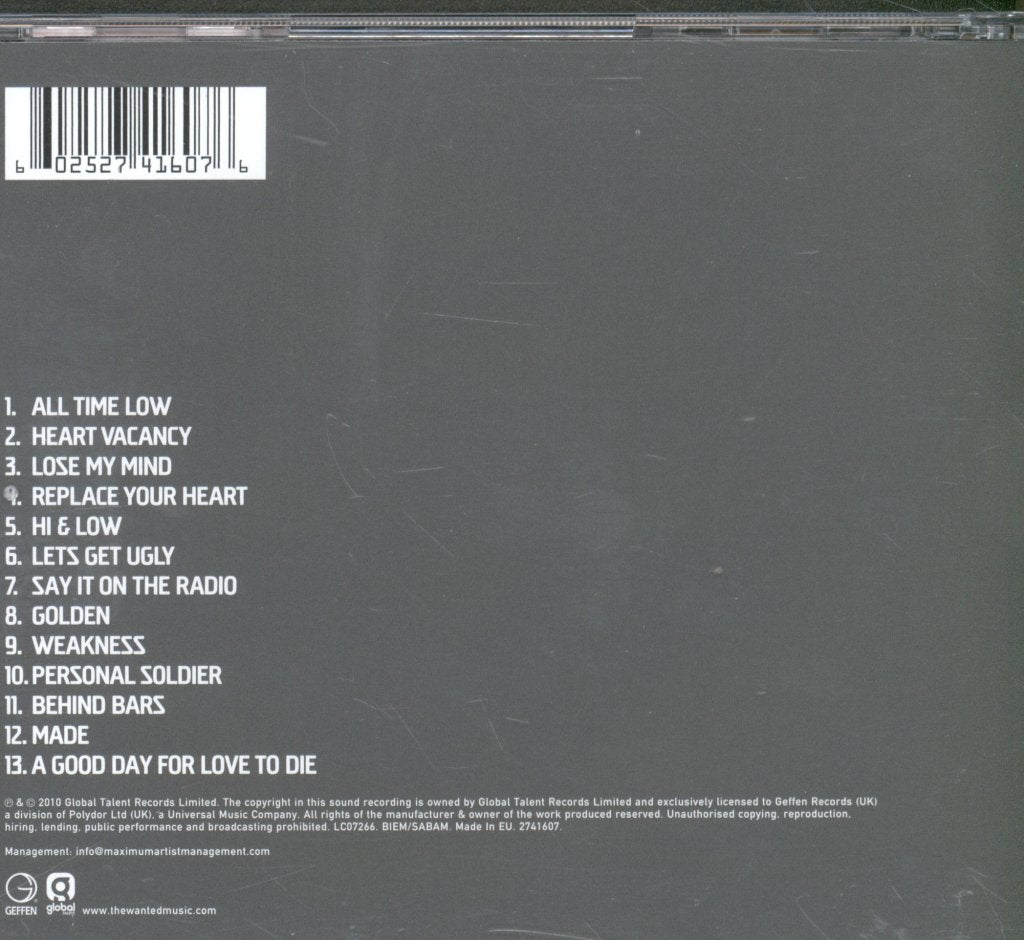 Wanted (Boy Band) - Wanted - Cd