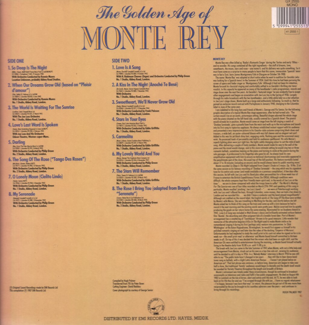 Monte Rey - Golden Age Of - Lp