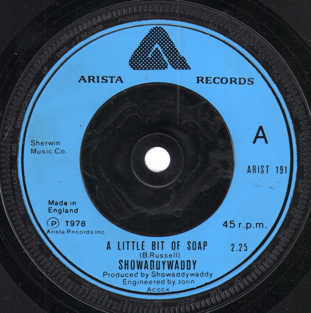Showaddywaddy - A Little Bit Of Soap - 7 Inch