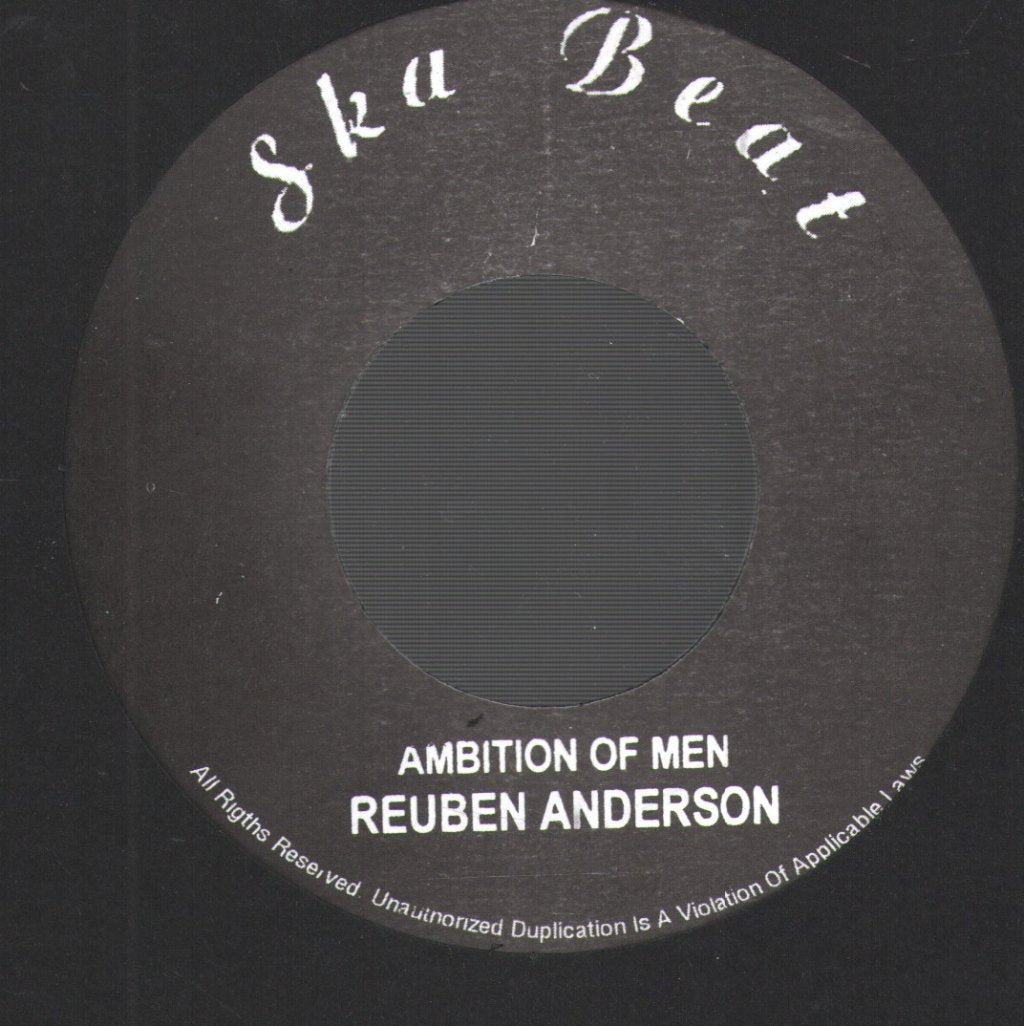 Reuben Anderson - Ambition Of Men - 7 Inch