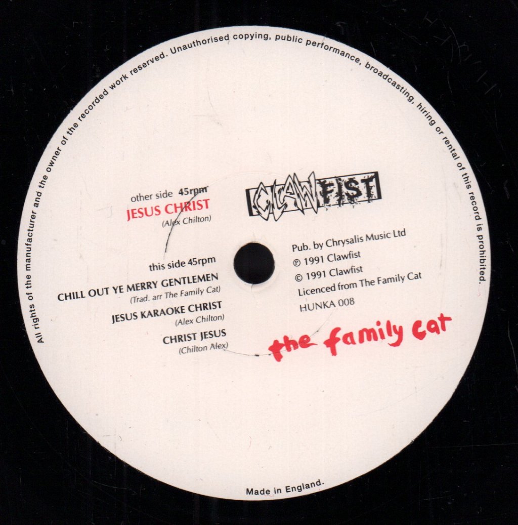 Family Cat - Jesus Christ - 7 Inch
