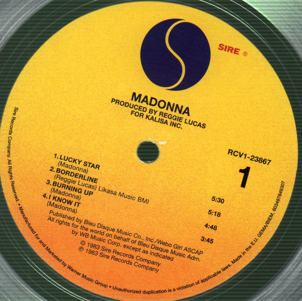 Madonna - Madonna (First Album) - Lp