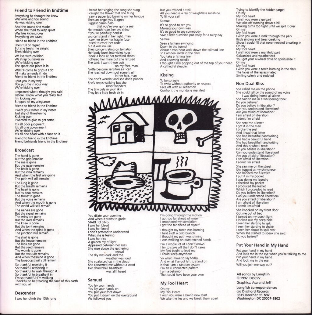 Lungfish - Talking Songs For Walking - Lp