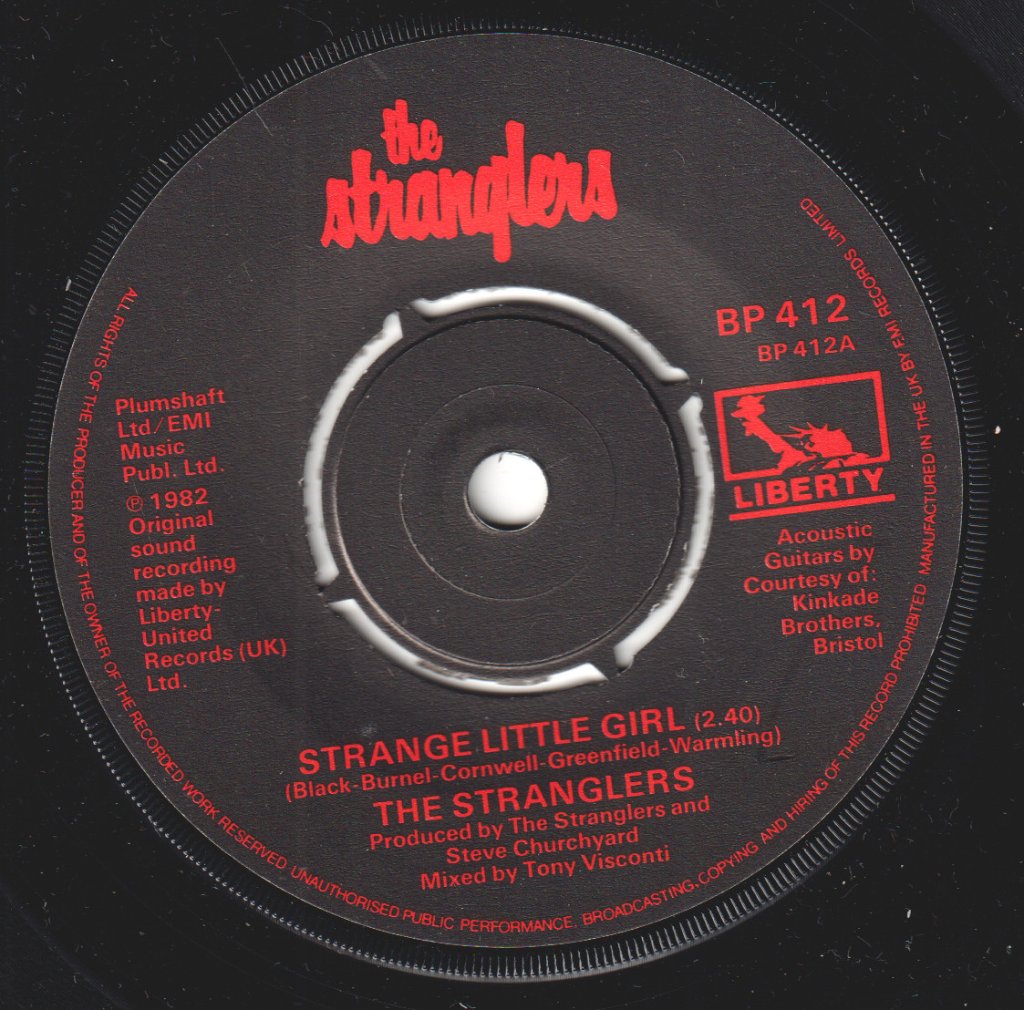 Stranglers - Strange Little Girl - 7 Inch
