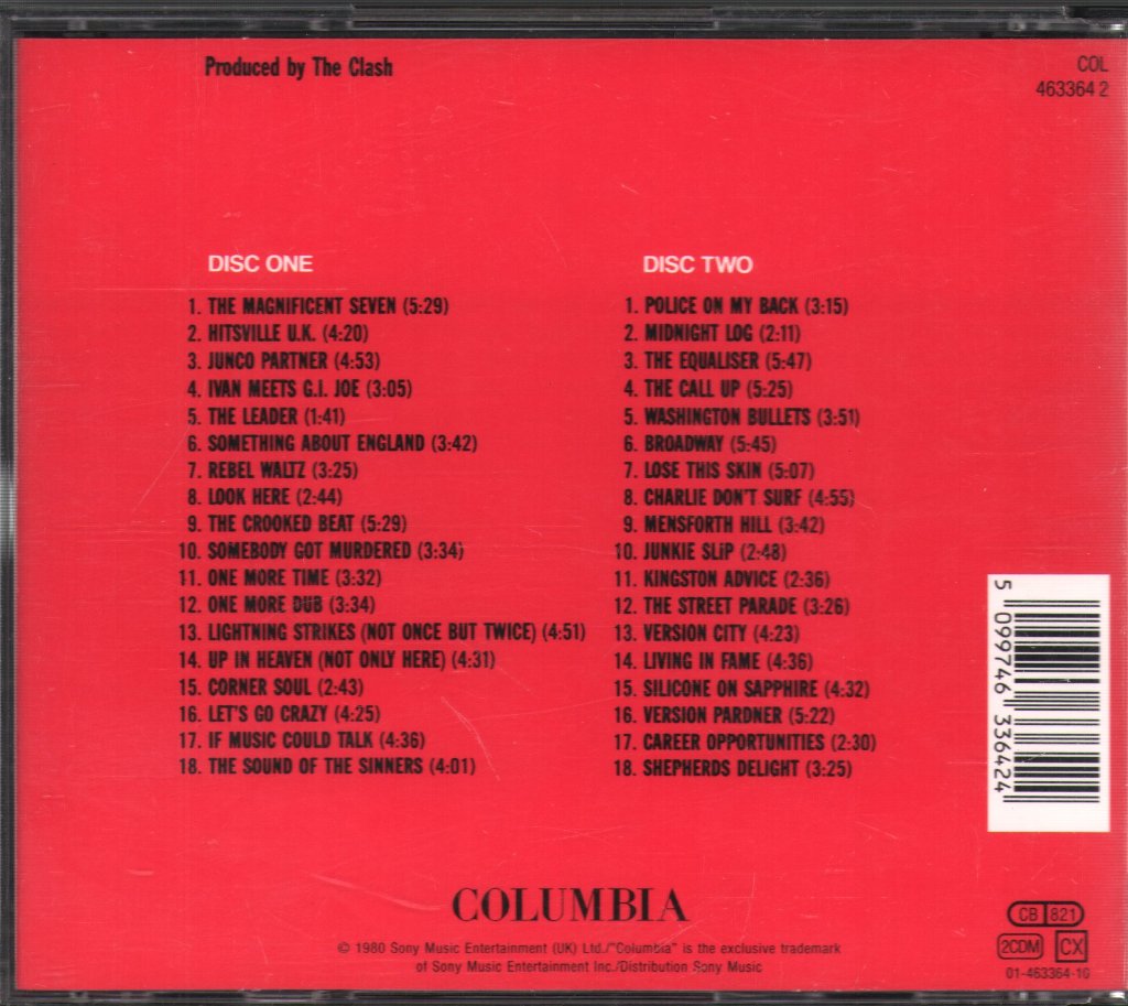 Clash - Sandinista! - Double Cd