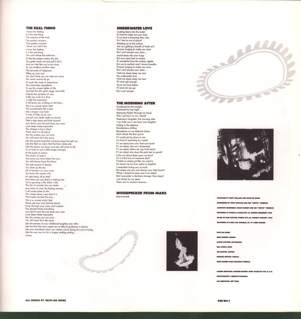 Faith No More - Real Thing - Lp