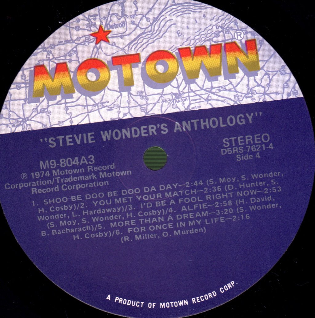 Stevie Wonder - Anthology - Triple Lp