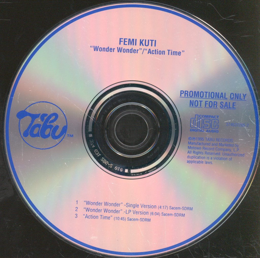 Femi Kuti - Wonder, Wonder - Cd