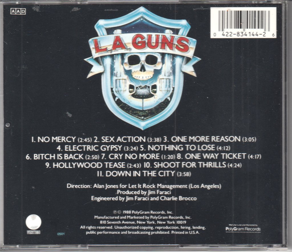L.A. Guns - L.A. Guns - Cd