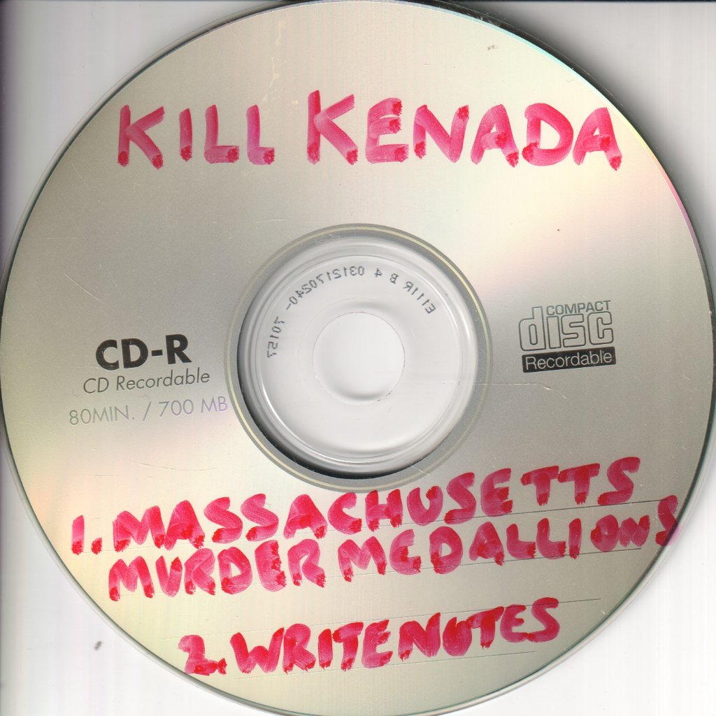Kill Kenada - Massachusetts Murder Medallions - Cdr