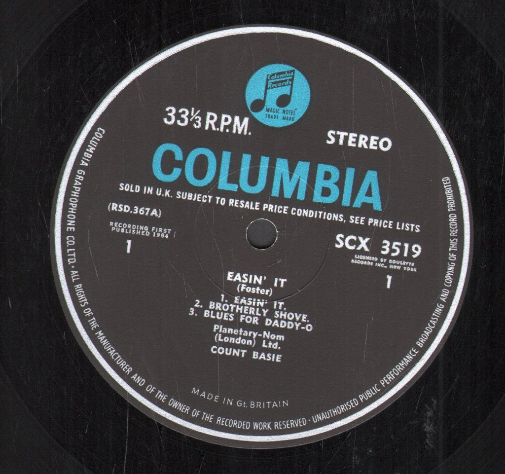 Count Basie Orchestra - Basie Easin' It - Lp