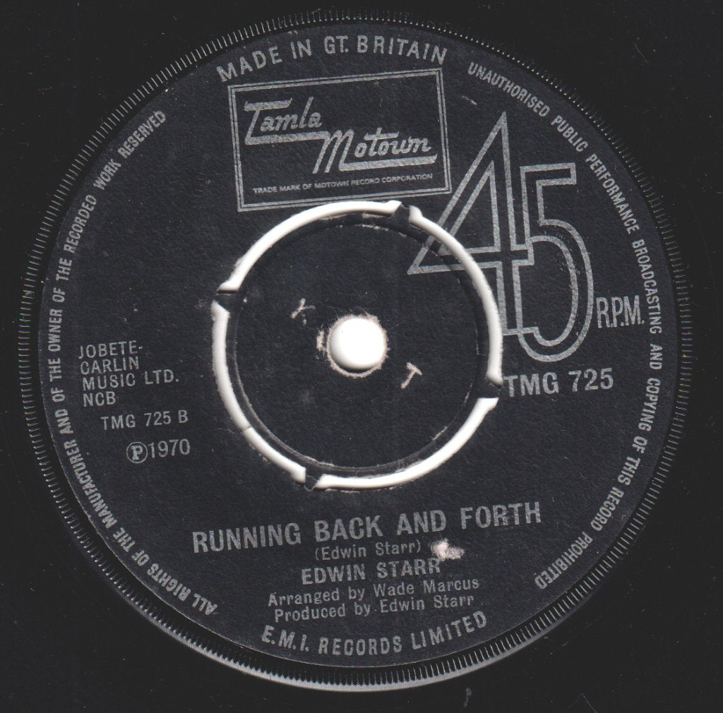 Edwin Starr - Time - 7 Inch