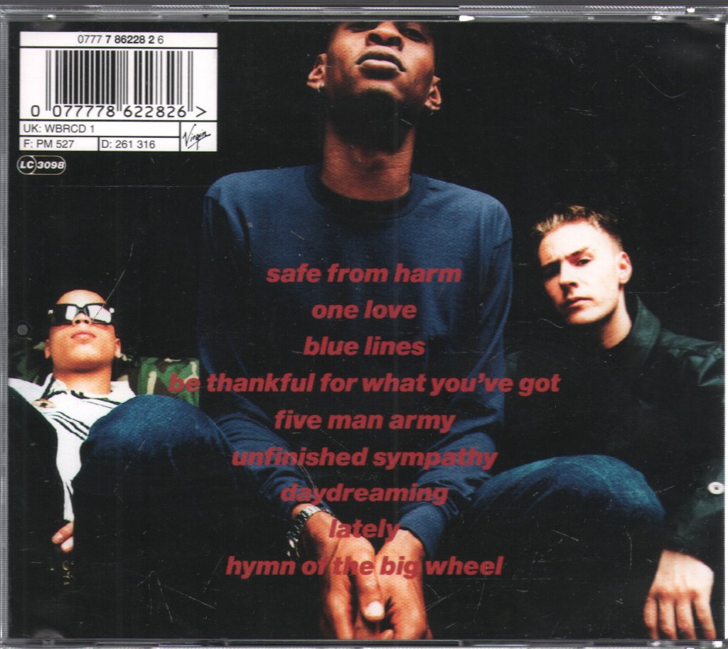 Massive Attack - Blue Lines - Cd
