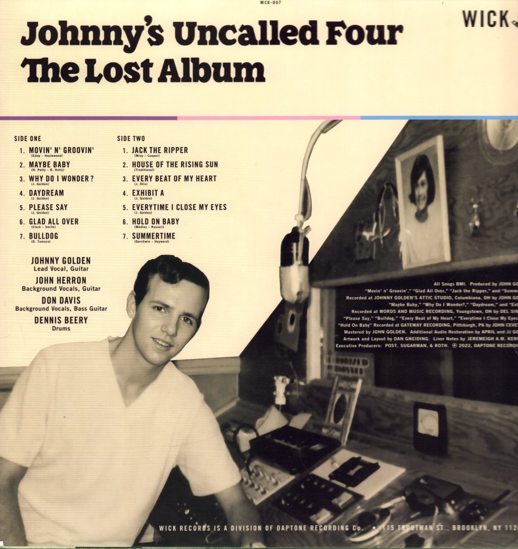 Johnny's Uncalled Four - Lost Album - Lp