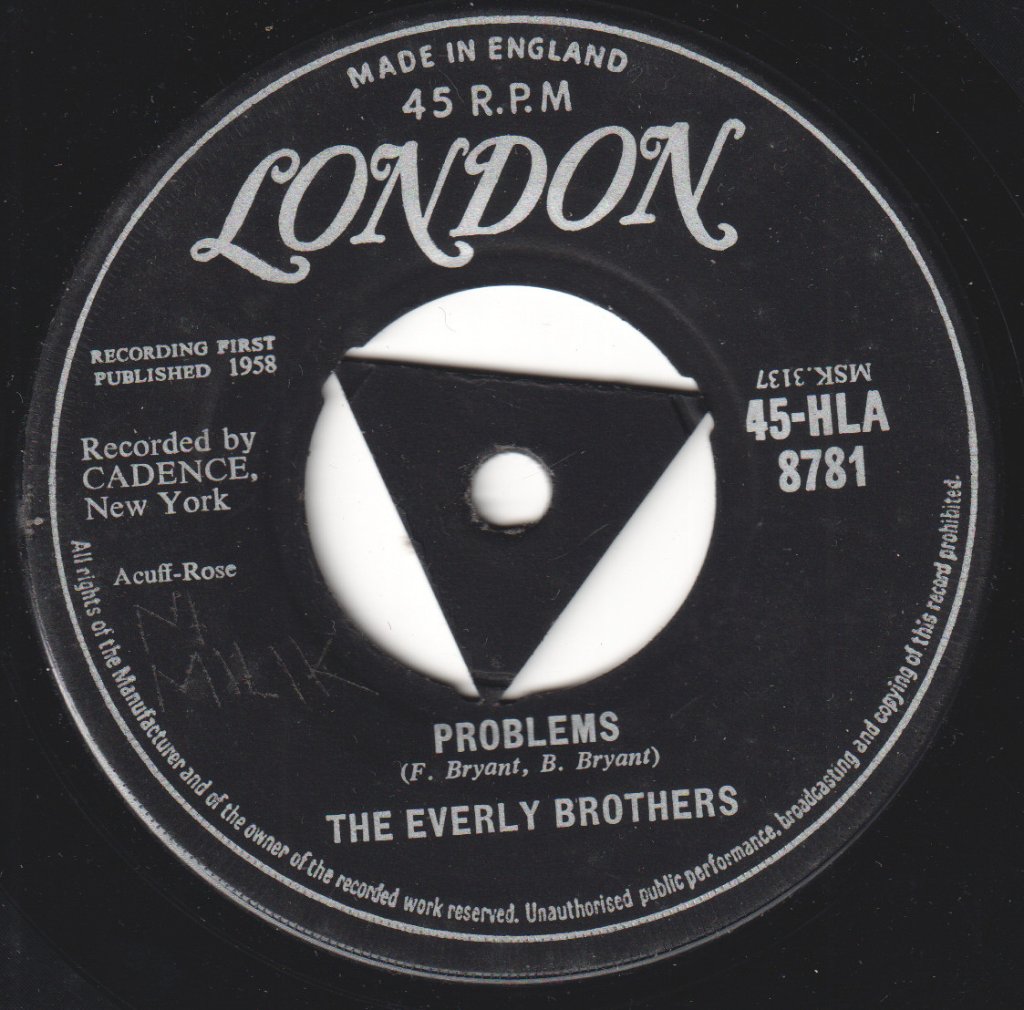 Everly Brothers - Problems - 7 Inch