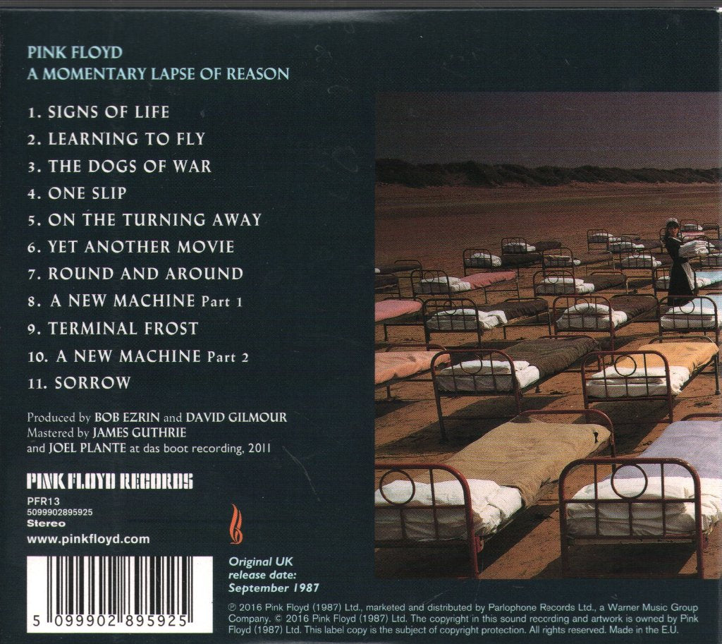 Pink Floyd - A Momentary Lapse Of Reason - Cd