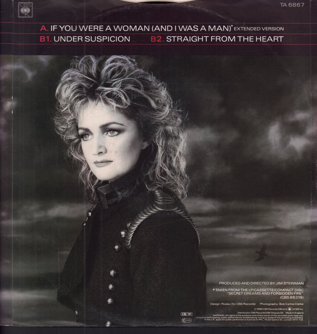 Bonnie Tyler - If You Were A Woman - 12 Inch