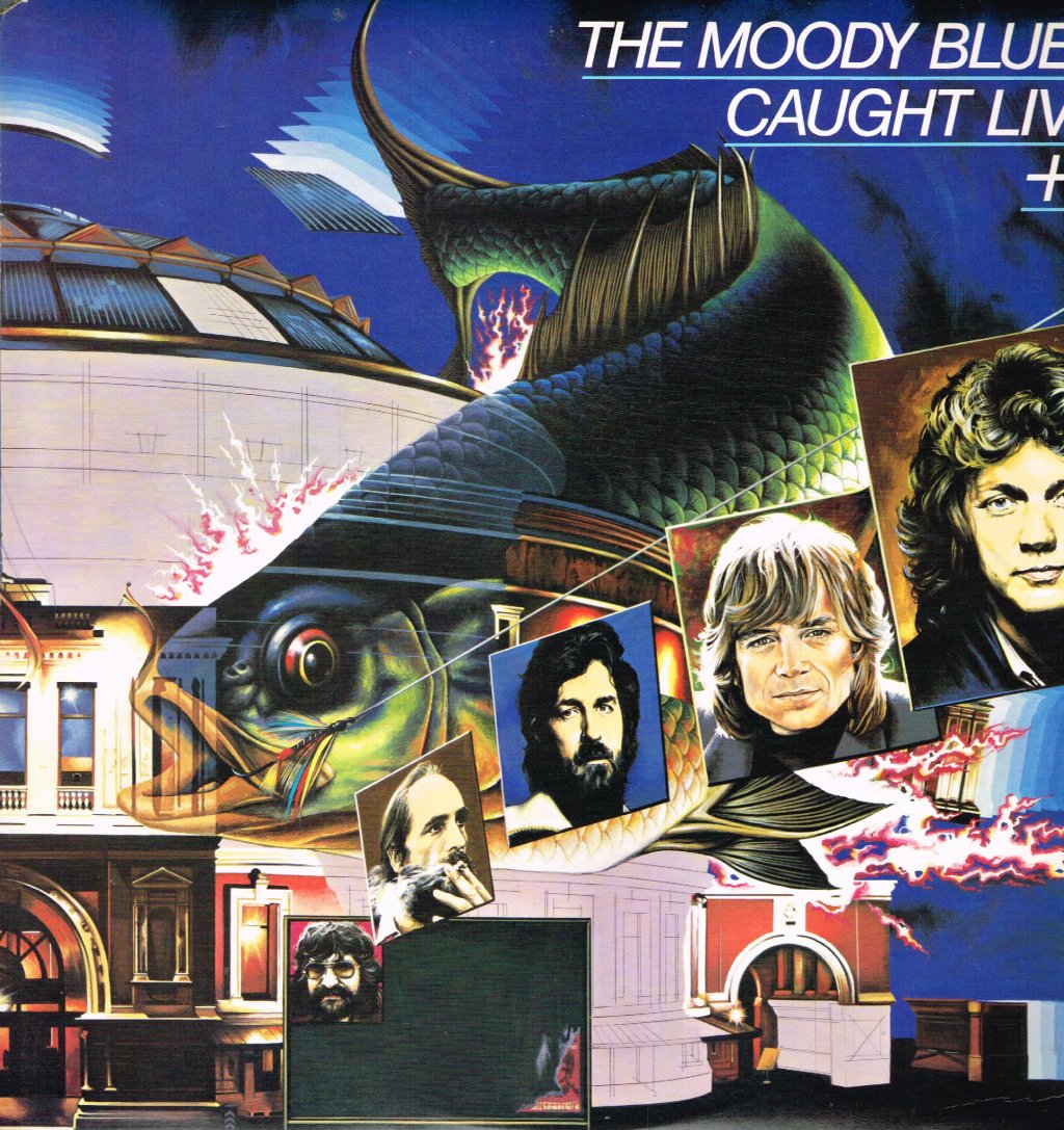 Moody Blues - Caught Live +5 - Double Lp