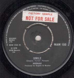Hoonah - Smile - 7 Inch