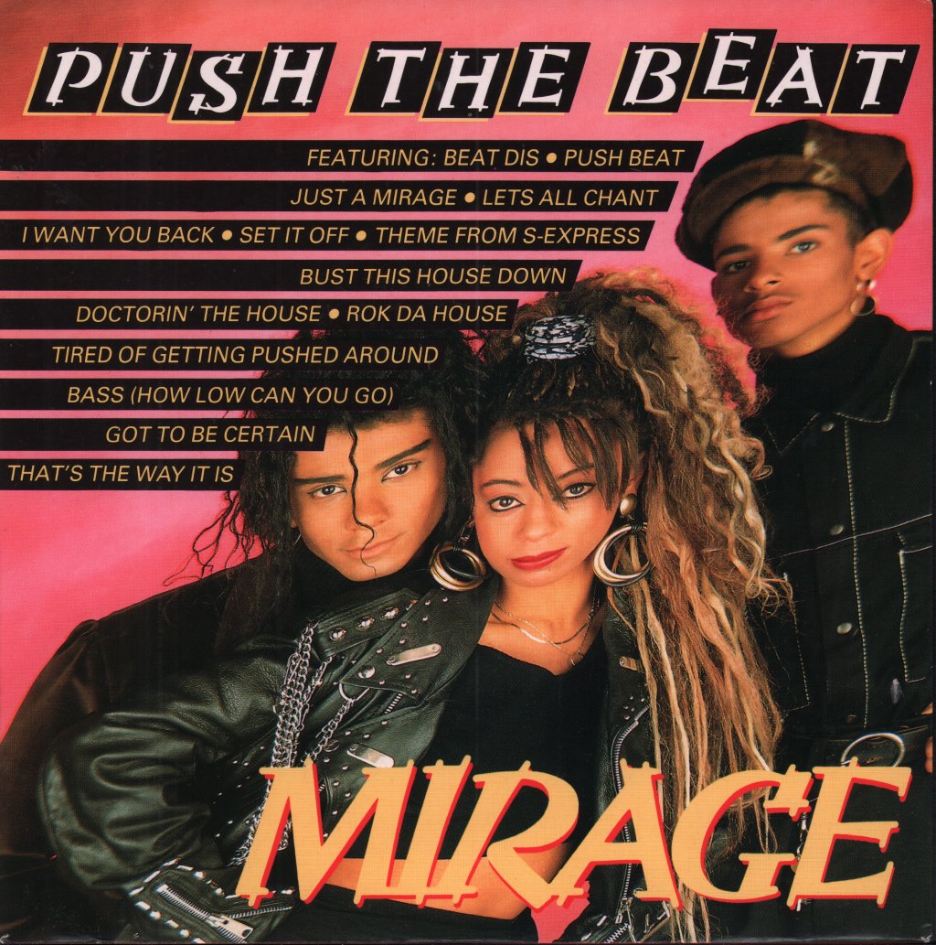 Mirage (Dance) - Push The Beat - 7 Inch