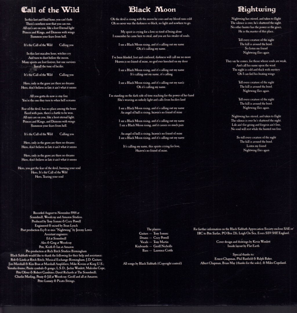 Black Sabbath - Headless Cross - Lp