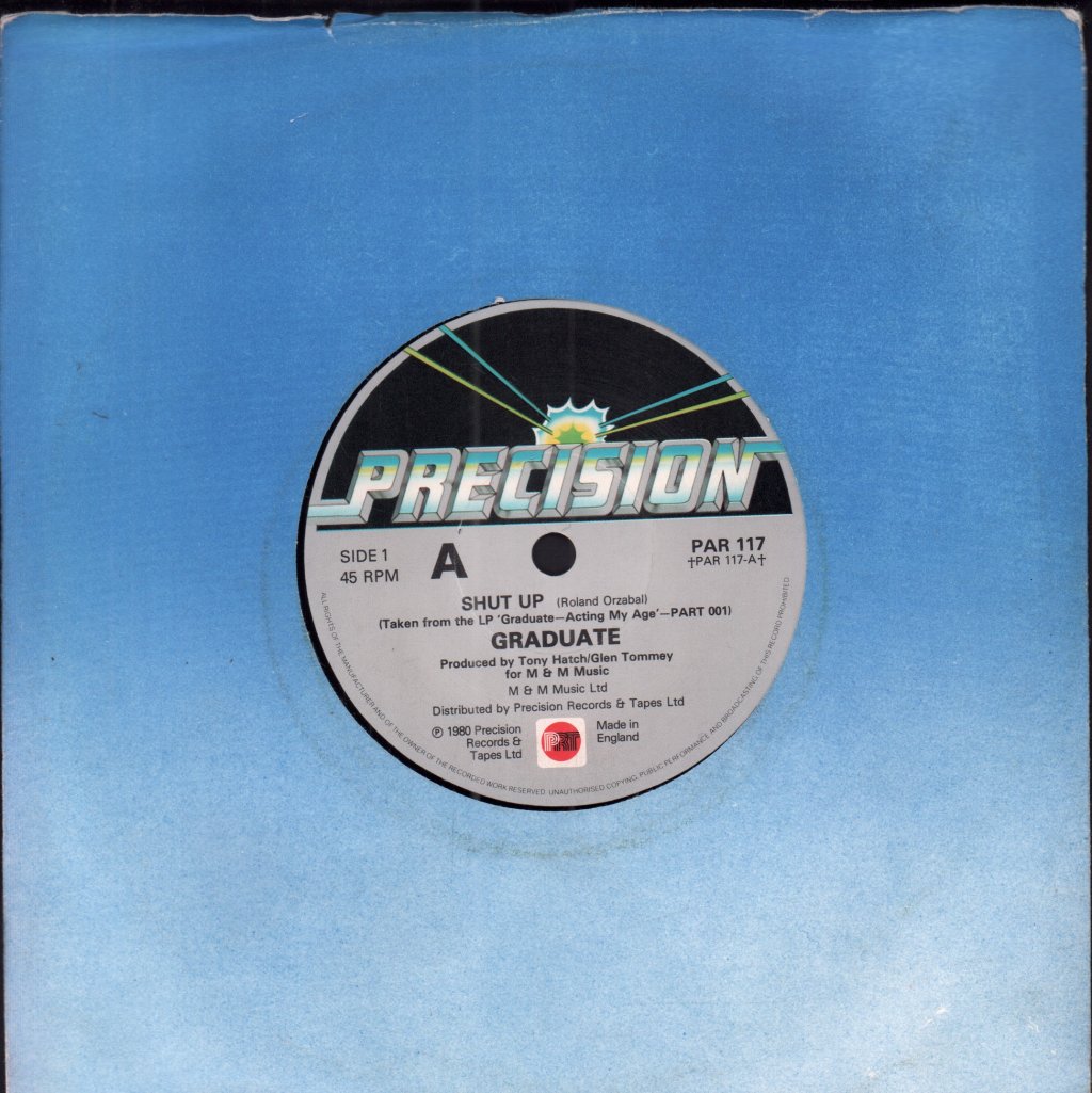 Graduate - Shut Up - 7 Inch