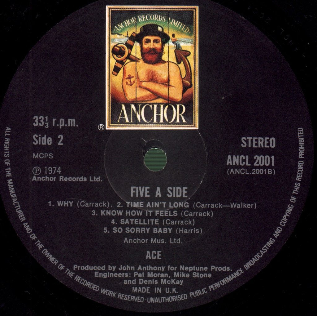 Ace - Five-A-Side - Lp