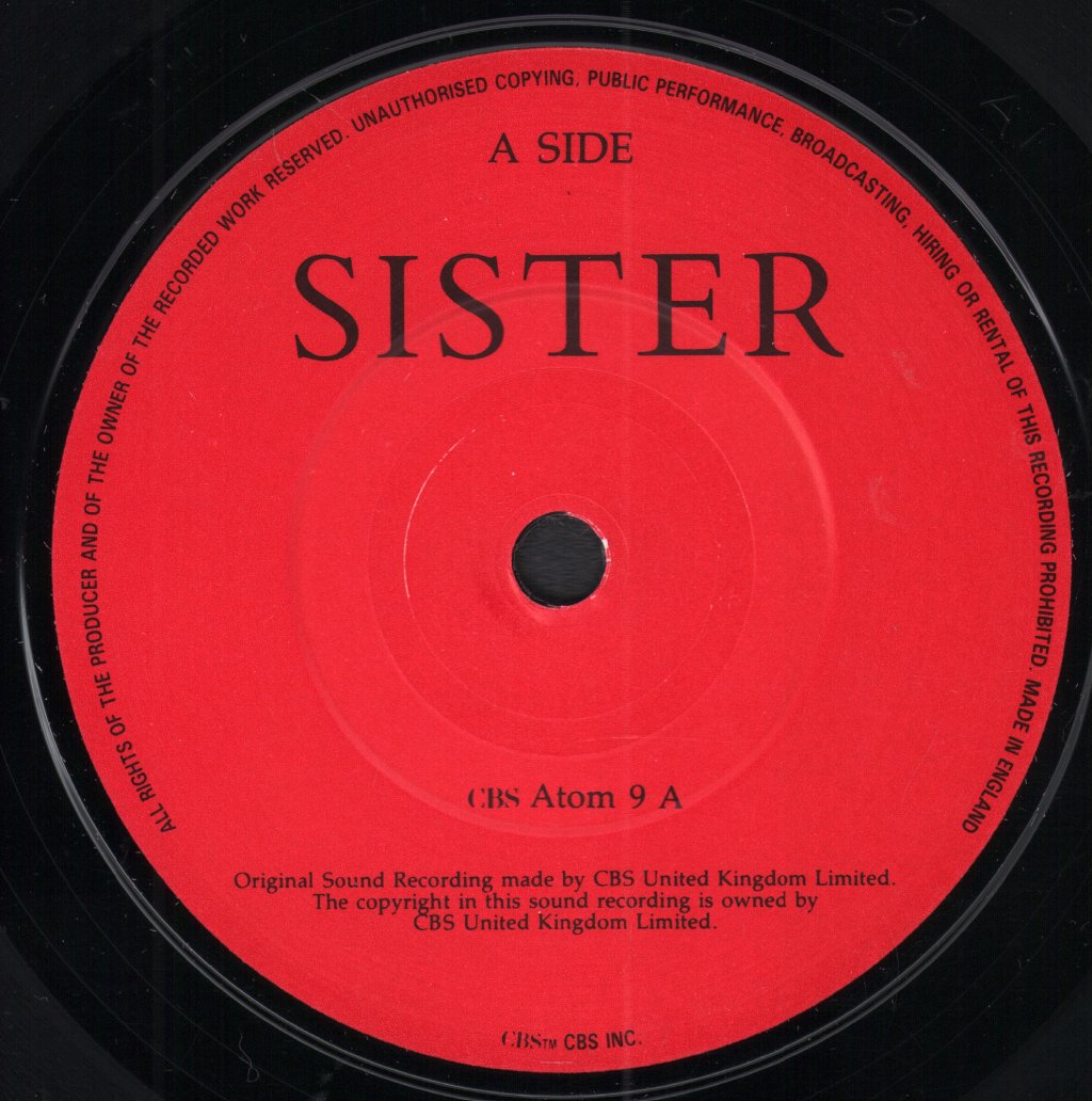 Bros - Sister - 7 Inch