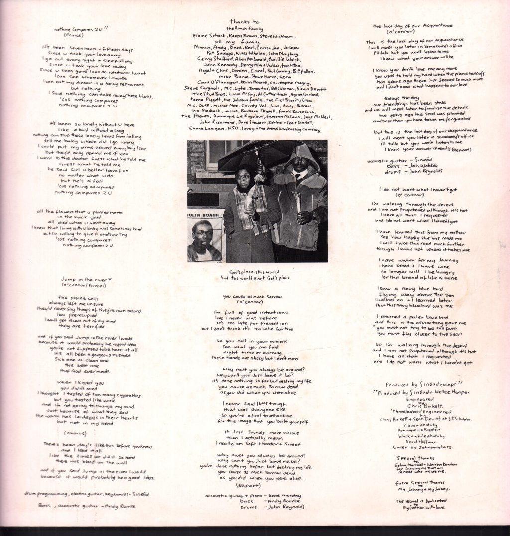 Sinead O'Connor - I Do Not Want What I Haven't Got - Lp
