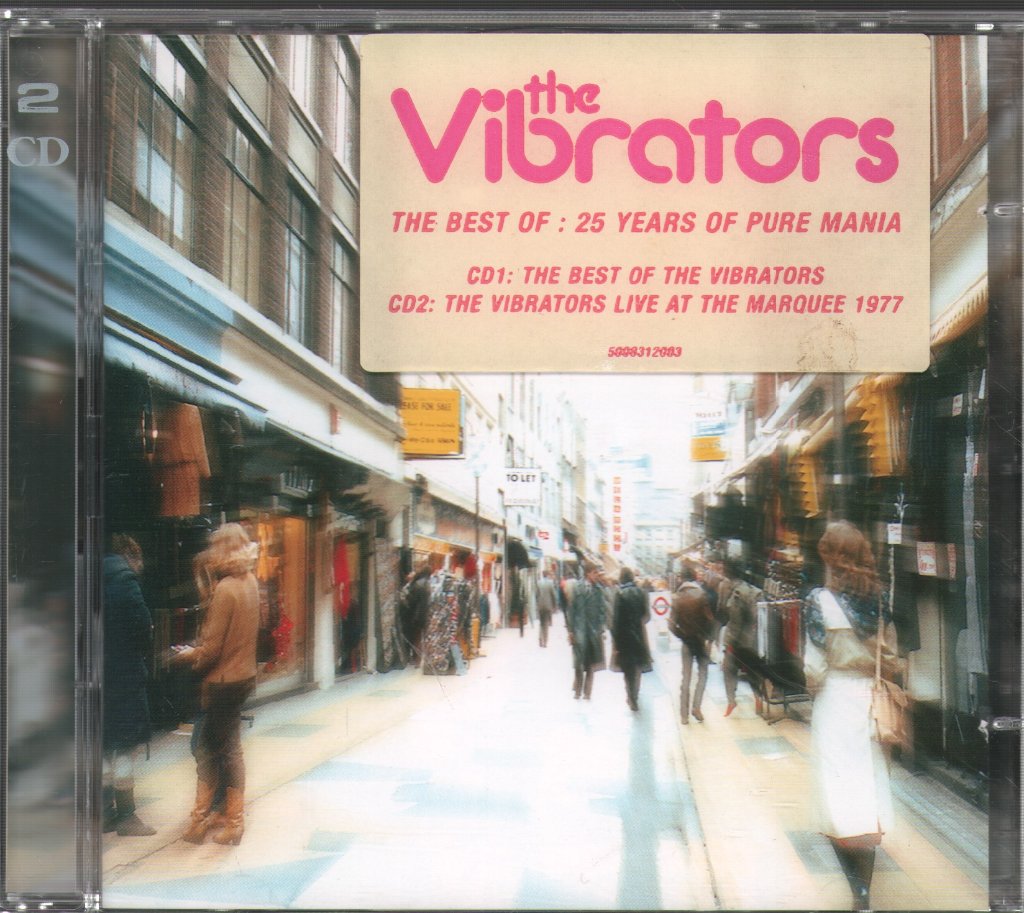 Vibrators - Best Of: 25 Years Of Pure Mania - Double Cd