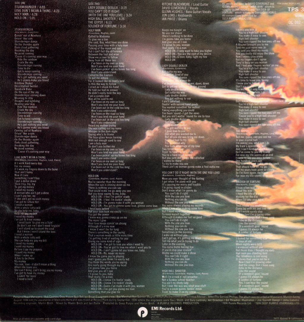 Deep Purple - Stormbringer - Lp