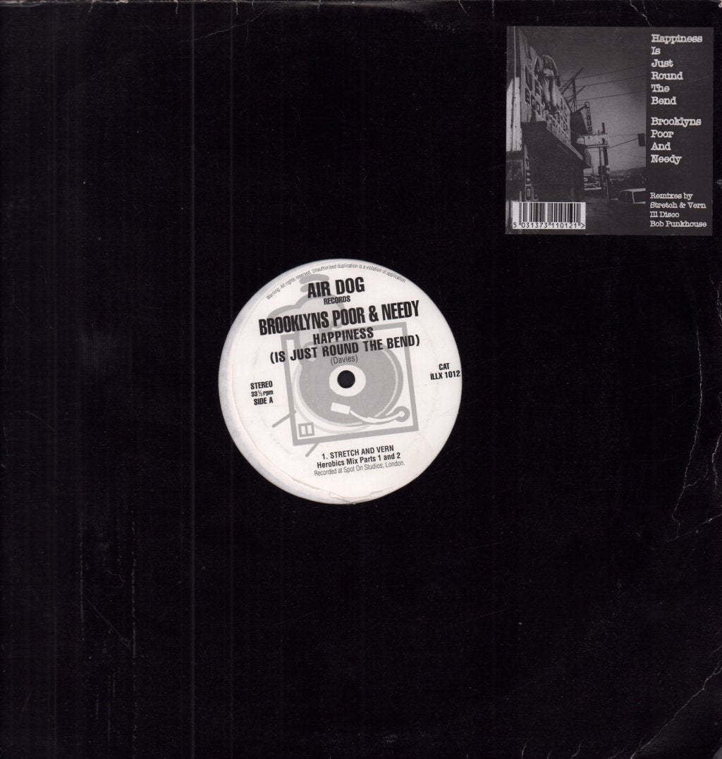 Brooklyn's Poor And Needy - Happiness Is Just Around The Bend - 12 Inch