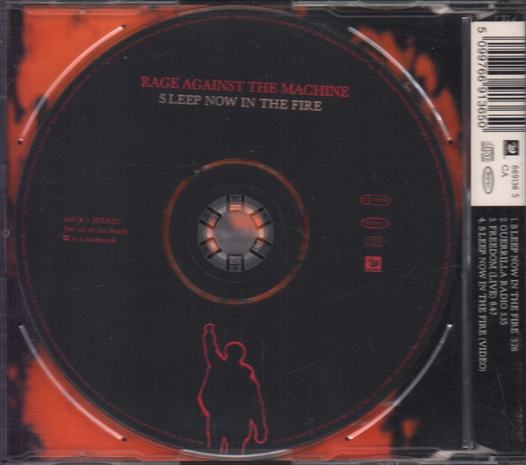 Rage Against The Machine - Sleep Now In The Fire - Cd