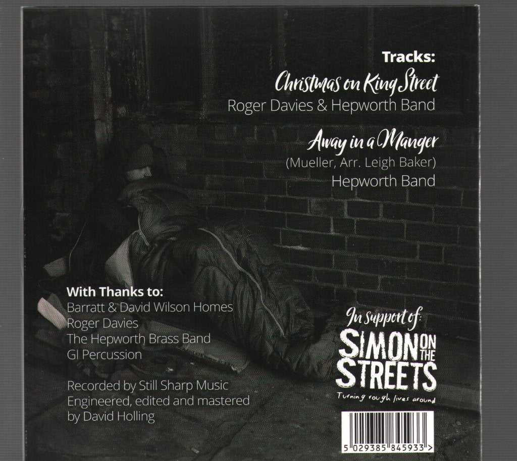 Roger Davies & The Hepworth Brass Band - Christmas On King Street - Cd