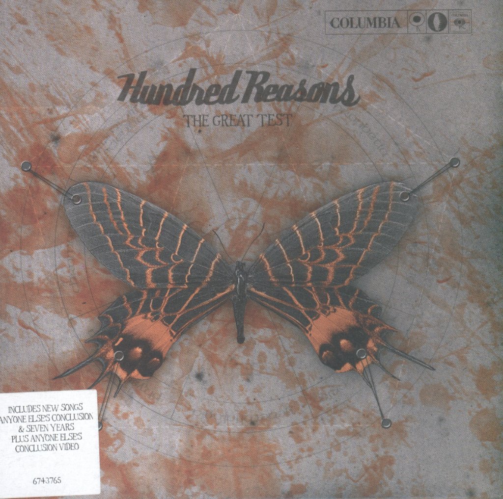 Hundred Reasons - Great Test - Cd