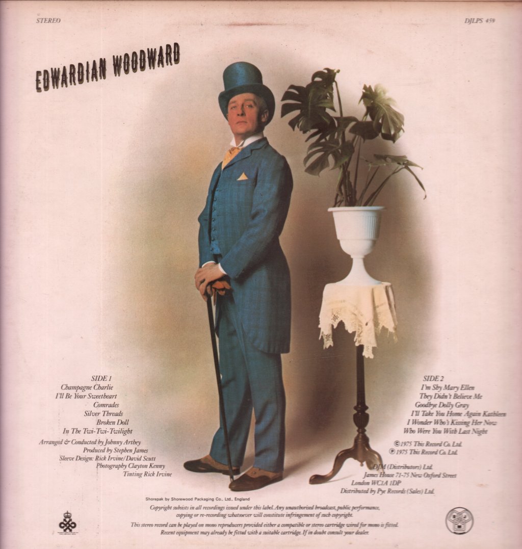 Edward Woodward - Edwardian Woodward - Lp