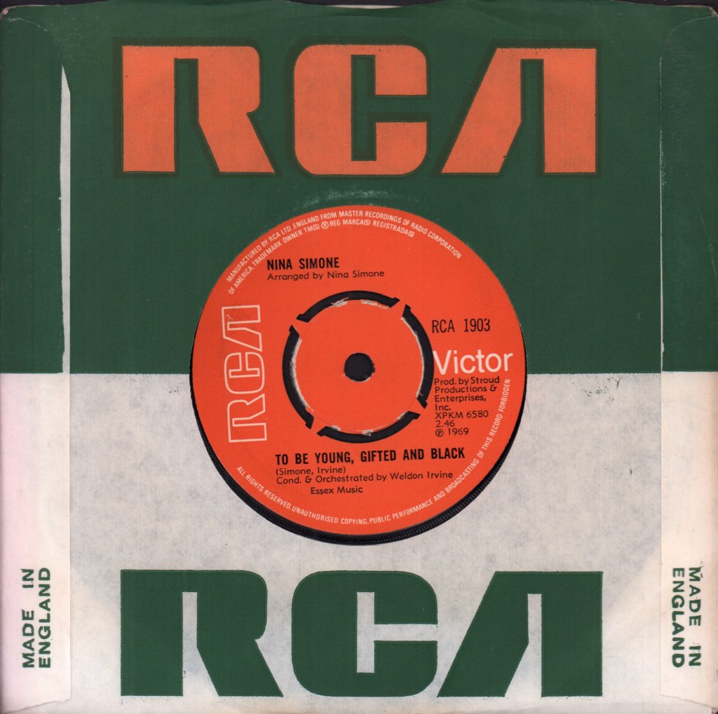 Nina Simone - To Be Young Gifted And Black - 7 Inch