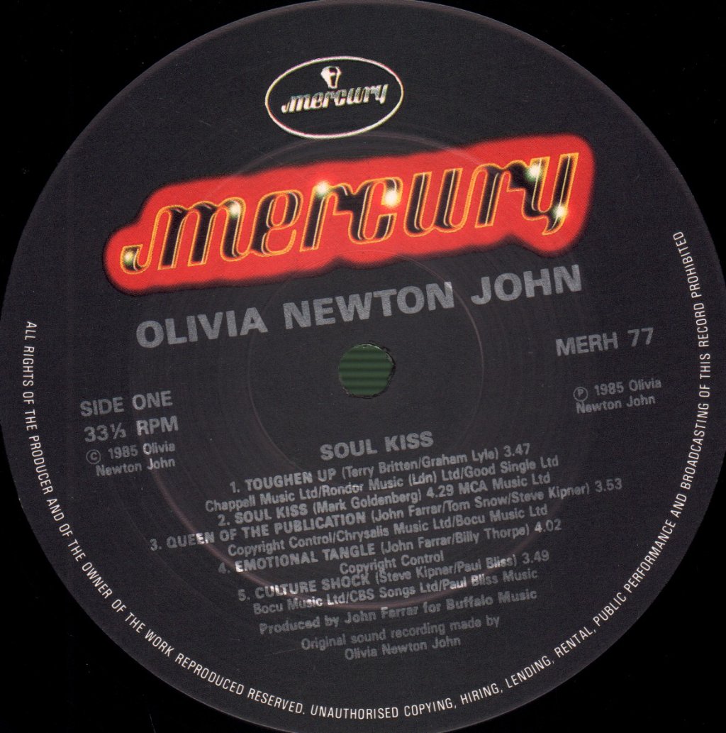 Olivia Newton-John - Soul Kiss - Lp