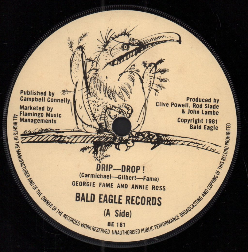 Georgie Fame And Annie Ross - Drip Drop - 7 Inch