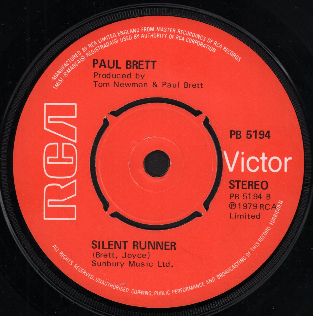 Paul Brett - Calypso Street - 7 Inch